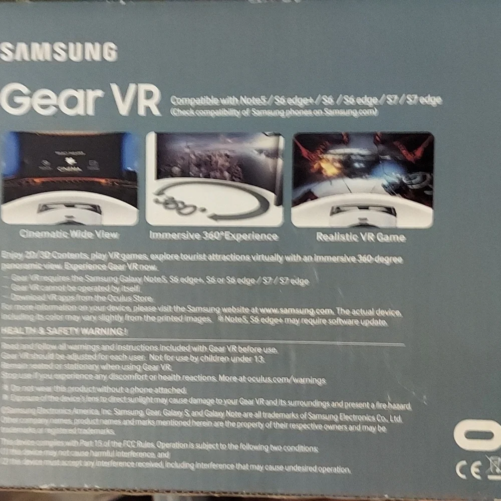 Oculus powered Samsung gear VR